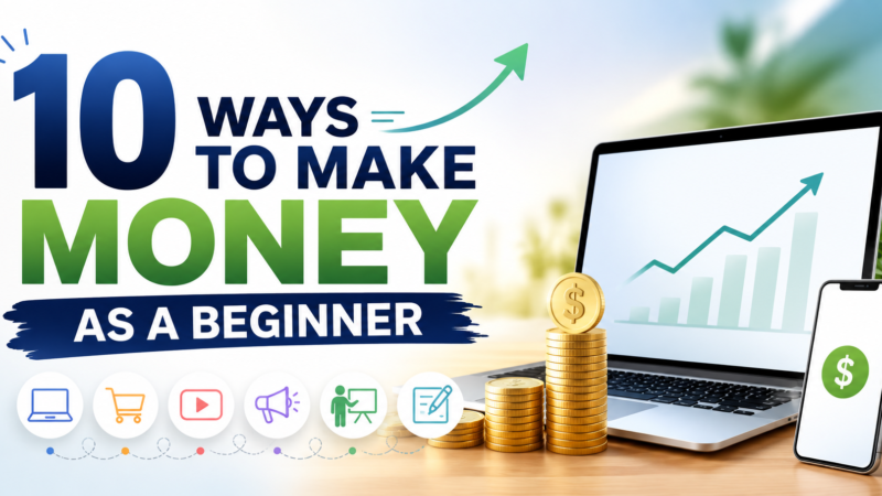 10 Ways to Make Money as a Beginner